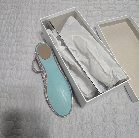 Betsy Johnson Rhinestone Flats - Picture 2 of 4